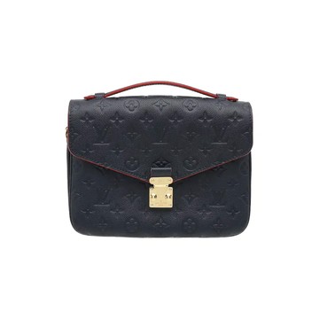 LOUIS VUITTON M44071 METIS 皮革壓紋斜背包郵差包