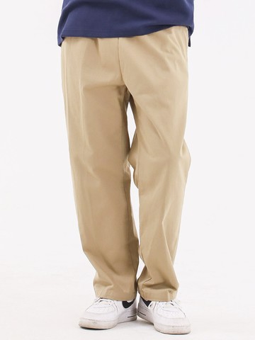 Soft Tapered Banding Pants _ Beige