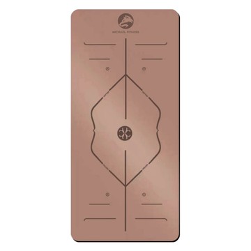 MICHAEL FITNESS 麥克健身 PU瑜珈墊 柚木棕  183 x 68 x 0.5cm  1個