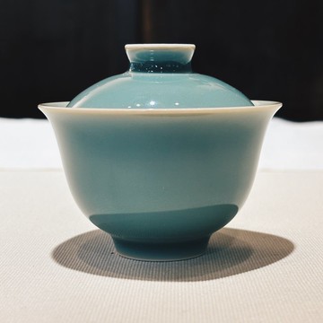 自慢監製 不言美器 青瓷 風鈴 蓋杯
