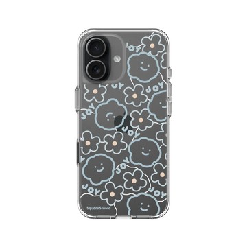 iPhone 17 Clear Case（相機按鈕） 透明 - Square Studio 方坊 - 喜花怒放