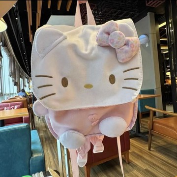 ✨壹灣出貨✨日係絶版卡通中古Kitty書包大容量可愛甜美雙肩包三麗鷗背包 HBNX