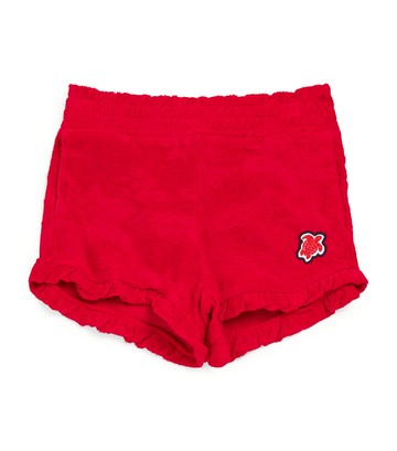 Vilebrequin Kids Towelling Frill-Trim Shorts