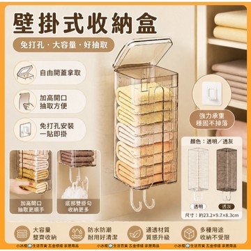 快速出貨🧊壁掛收納盒 衣物襪子收納盒 衣櫃收納 內褲收納 壁掛紙巾收納盒 貼身衣物收納盒 免釘內褲收納盒 臥室收納