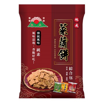 [泓俐]旭成菜脯餅綜合包250g