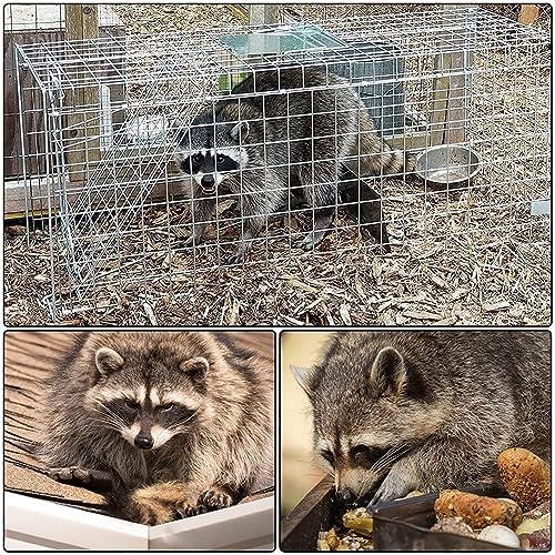 TongWey 捕獲器 猫 動物用 保護器 踏み板式 猫捕獲器 66×26.5×24cm 猫の保護器 野良猫 迷子猫 小動物 保護 害獣駆除 農業作物