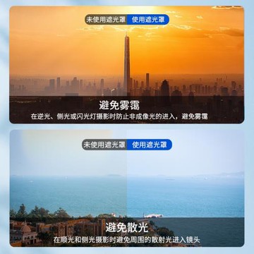 JJC 適用適馬18-50mm F2.8遮光罩 替代適馬LH-582-02遮光罩sigma1