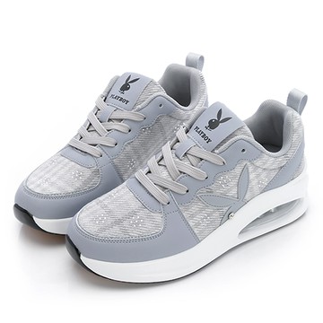 ⚡限時加碼慶  SALE｜PLAYBOY 英倫漫步 水鑽休閒氣墊鞋-灰藍(PY1653)