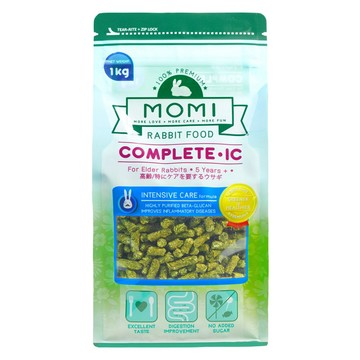 momi 摩米 營養全老兔IC飼料  1kg  1包