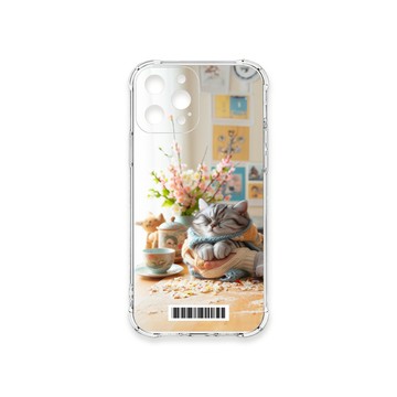 iPhone 12 Pro Max 殼 TRON IPhone 12 PRO MAX 貓咪下午茶系列  載具 四角防摔殼 手機殼