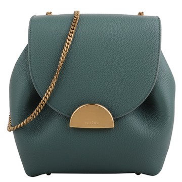 Polene -Numero Un Mini 金牌磁釦鍊帶皮革手提肩/背包(草綠)mini