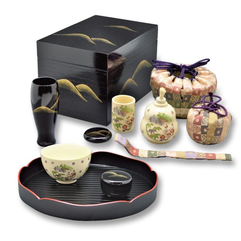 茶道具 茶箱点前 Japanese tea ceremony sets - 工芸品