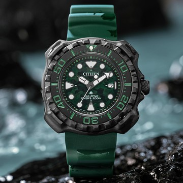 CITIZEN星辰 PROMASTER系列 復刻1982光動能鈦金屬潛水腕錶 45.8mm/BN0228-06W