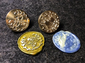 金屬火漆章