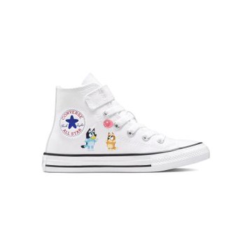 Converse Ctas 1v Hi Bluemultiwhite 中童 白色 聯名妙妙犬布麗 高筒 休閒鞋 A16715C