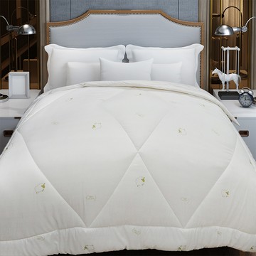 【多利寶寢具】Victoria_100%純天然雙人羊毛被/棉被胎