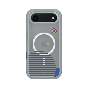 iPhone Air AirX 流變灰 - NASA - Exoplanet K2-18 b & Red Dwarf - Bauhaus Style