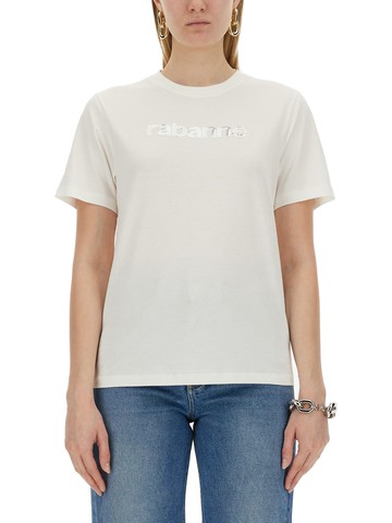 rabanne t-shirt with logo