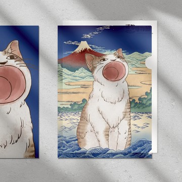 MEME MUSEUM｜POPCAT－L型資料夾