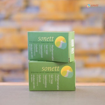 67折｜sonett 牛膽去漬皂100g  2入 (有效期限 : 2029.04月到期 )