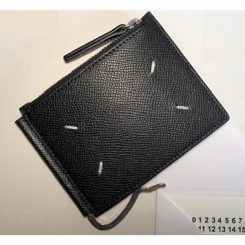 MAISON MARGIELA メゾン マルジェラ レザー マネークリップ 財布 通販 
