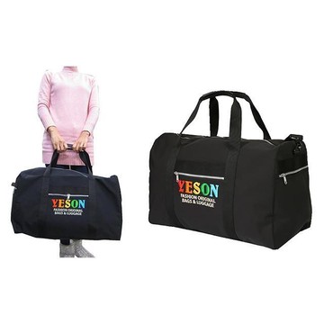 旅行袋中容量主袋+外袋共五層固定拉桿MIT製超輕耐磨高單數細纖維防水尼龍