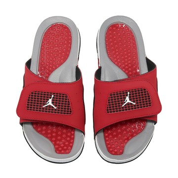 Nike 拖鞋 Jordan Hydro Iv Retro 男鞋 紅 魔鬼氈 喬丹 532225-600