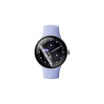 o-one ｜小螢膜+｜Google Pixel Watch 5 45mm手錶保護貼 旗艦升級版 輕薄耐擊 表層抗汙抗指紋(附熱塑棒)(2入)