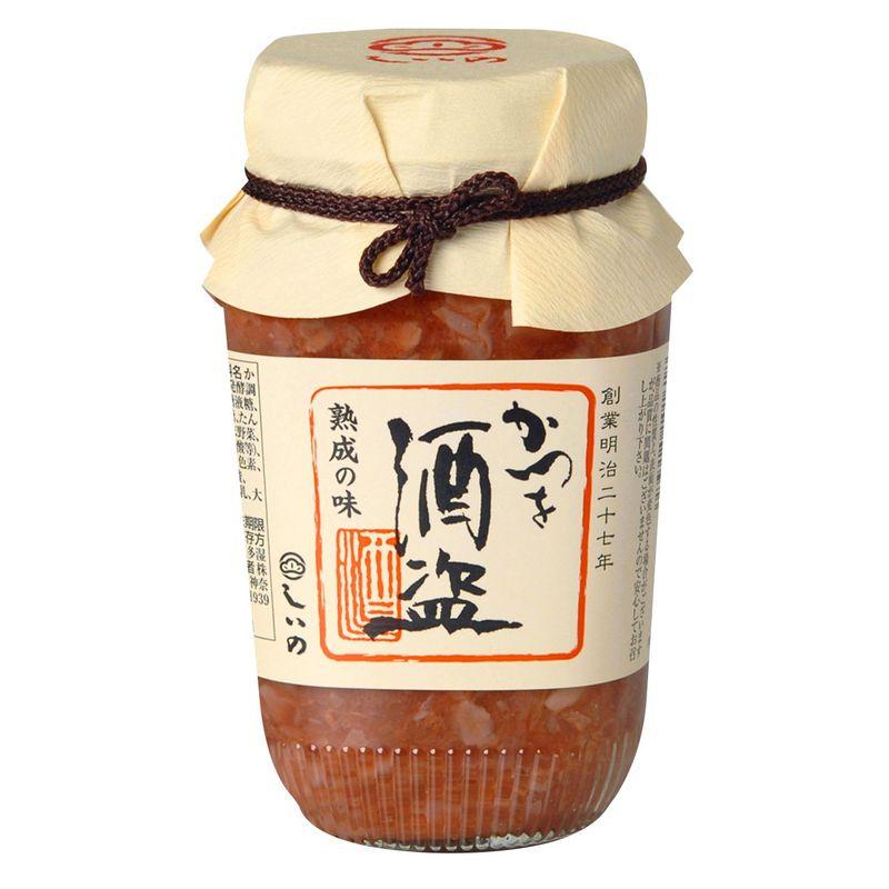 メーカー直送 しいの食品 かつを酒盗 280g×3本セット しゅとう カツオ 鰹 和製アンチョビ おつまみ