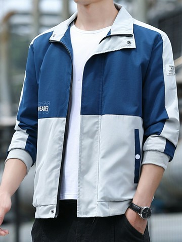 2025年秋季新款男裝工裝夾克男士韓版潮流休閑風衣百搭外套男衣服鑫弘-衣錦男裝