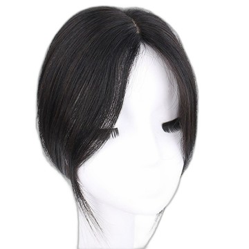 LEESA 髮片 透氣 假髮 補髮際線 八字瀏海 蓬鬆 頭頂補髮 真髮髮片 070