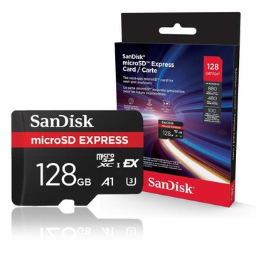 SanDisk EXPRESS microSDXC EX A2 U3 UHS-I NS2 專用記憶卡-128GB