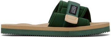 SUICOKE 绿色 Padri 拖鞋