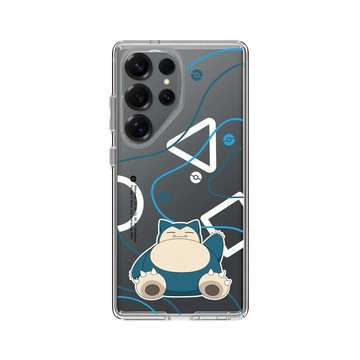 Galaxy S25 Ultra Clear 透明 - 寶可夢 Pokemon - 幾何系列-卡比獸