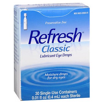 Refresh Classic Lubricant Eye Drops SingleUse Containers 30 ct by Refresh