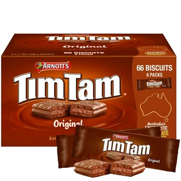 [COSCO代購6] C154984 Arnott's 澳洲Tim Tam 原味巧克力餅乾 200公克 X 6入