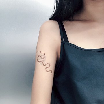 英國PAPERSELF 貴族蛇神 Snakes 紋身貼紙