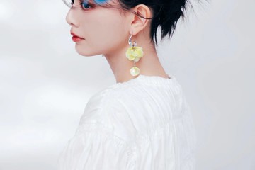 COR-DATE / 黃色花語 / 花兒搖曳耳環