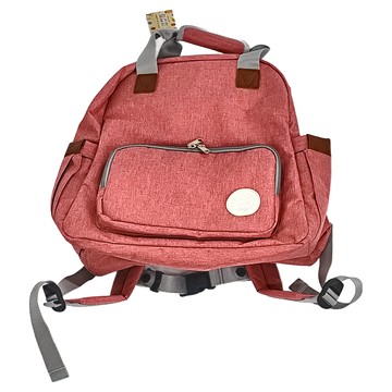 SO In SEWING 所以相縫 多功能後背包 附手拿包-胭脂粉  820g