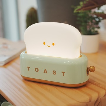 【棉床本舖】吐司機夜燈 三色可選 夜晚好夥伴｜情人節禮物｜生日禮物