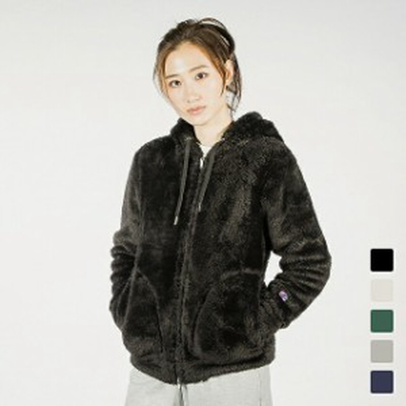 チャンピオン レディース フリースジャケット ZIP HOODED JACKET (CW