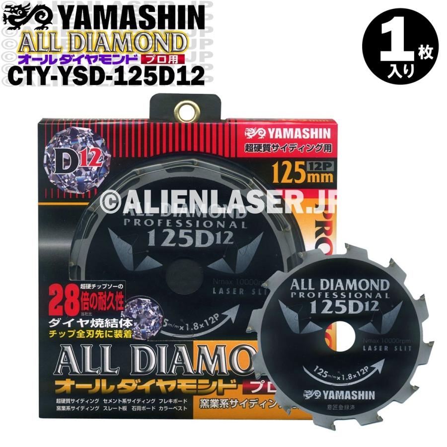 山真製鋸 オールダイヤモンド 125x12P CYT-YSD-125D12 通販 LINEポイント最大GET LINEショッピング