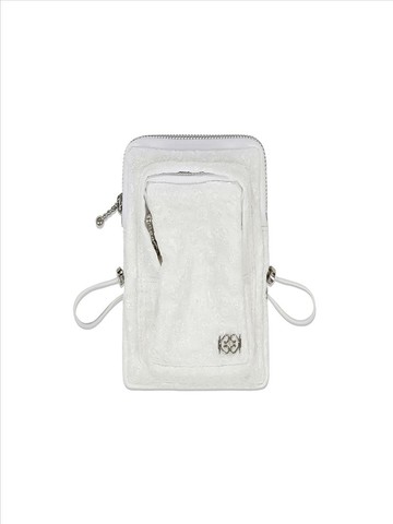 Fleur Mini Cross-Body Bag [White]