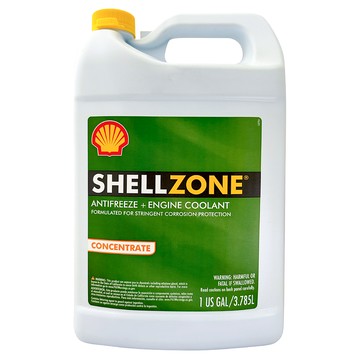Shell 殼牌 Shellzone 濃縮水箱精 3.785L 抗凍劑+引擎冷卻劑 防腐蝕保護  1桶  所有車型