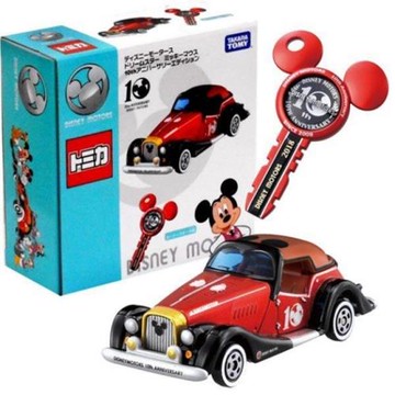 日本TOMICA 10週年紀念車款附鑰匙_DS11571 迪士尼小車公司貨