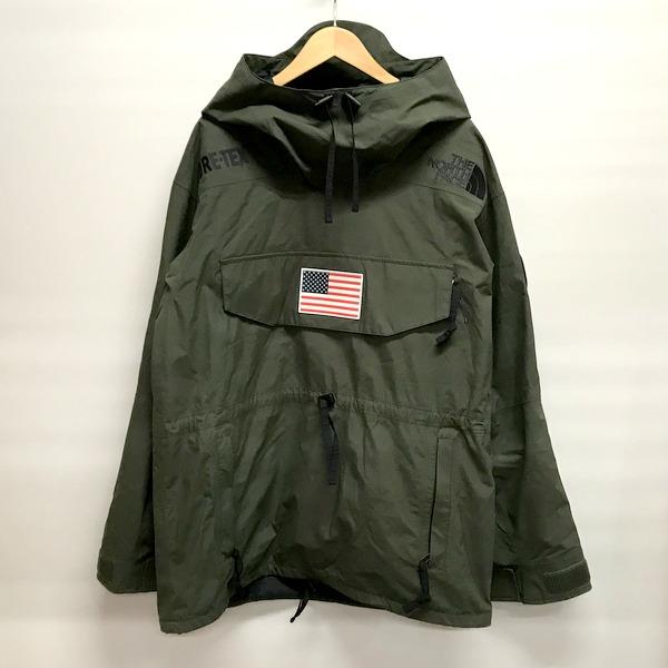 Supreme × THE NORTH FACE GORE-TEX 星条旗ワッペン プルオーバー