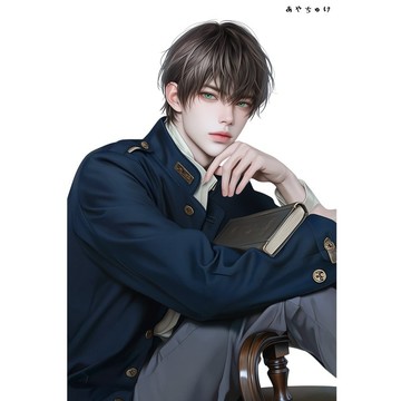 【9 月新品】07-148-0221 人物貼紙 幻想復古浪漫喫茶
