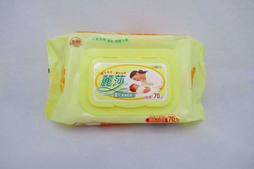 嬰兒潔膚柔濕巾70抽-蓋x12包