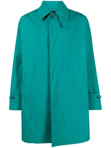Mackintosh - Soho rain coat - men - Recycled Polyester/Polyester - S - Green