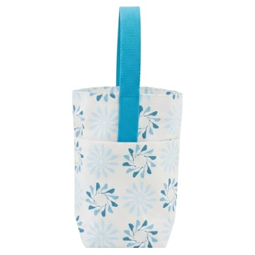 日日小提袋 烏秋圈圈 棉質  17 x 20cm  晴空藍  1個